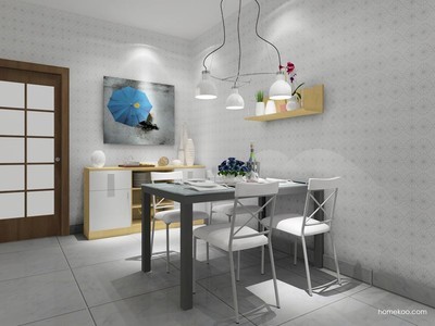12平方以上现代家具风格餐厅家具装修效果图套餐E8130_新居网